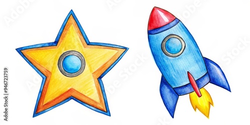 Watercolor Illustration of ...