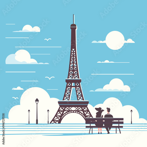 Romantic Moments in Paris