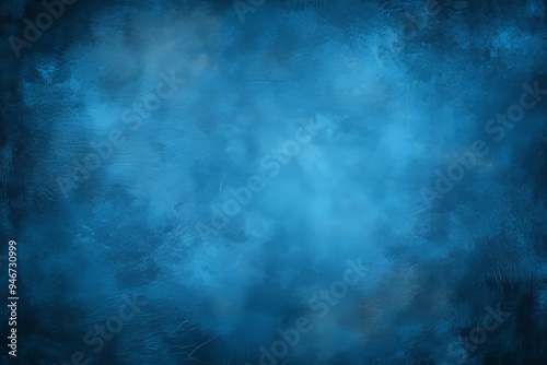 A grungy stone texture with a radial gradient and a copy space in blue