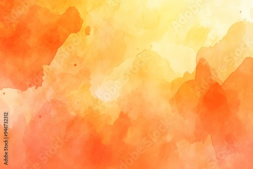 Textured cement orange background with abstract orange grunge.