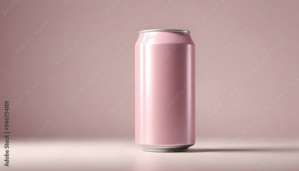 Pink Aluminium Can Mockup Drink Digital Background Graphic Commercial Advertising Template Design Pink Aluminium Can Mockup Drink Digital Background Graphic Commercial Advertising Template Design