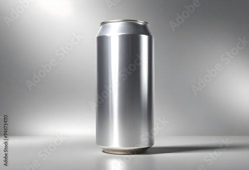 Aluminium Can Mockup Drink Digital Background Graphic Commercial Advertising Template Design