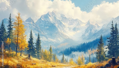 Wall calendar with images displaying beautiful landscapes