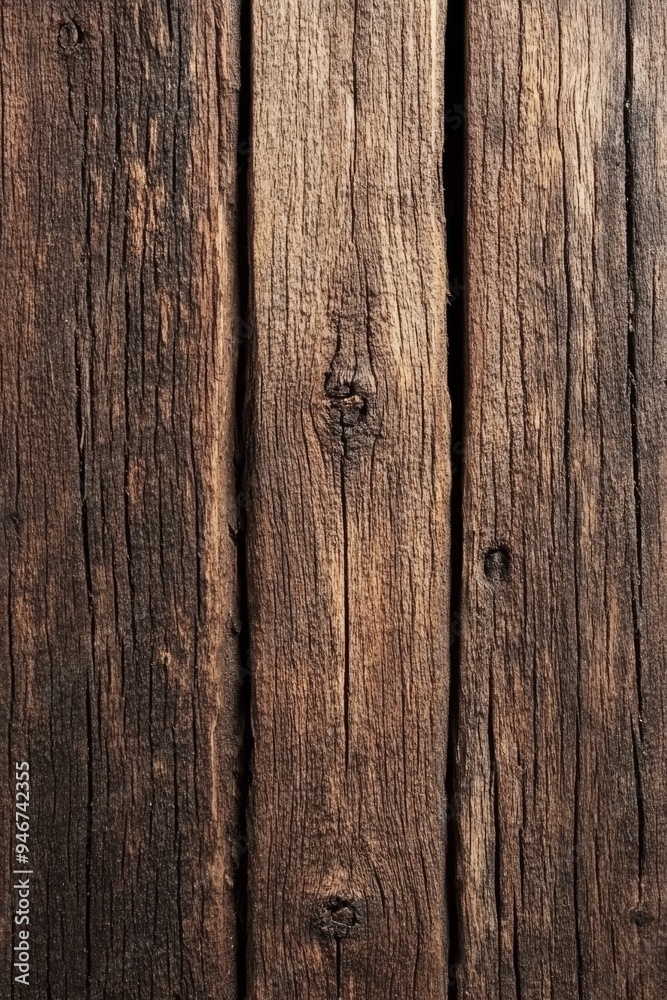 Naklejka premium Stunning brown wooden texture for backgrounds