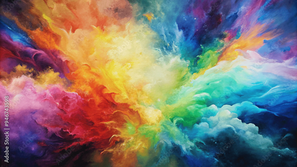 canvas with vibrant colors canvas with vibrant colors