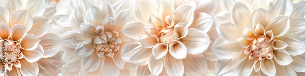 white dahlias. white dahlias.