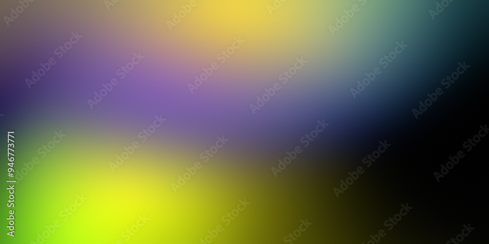 Obraz premium Abstract Dark Colorful Gradient Background Blurred Grainy Trendy Backgrounds For Banner, Poster, Wallpaper, Etc