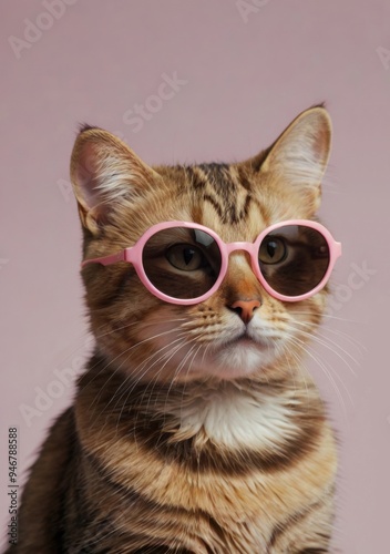 cat with sunglasses