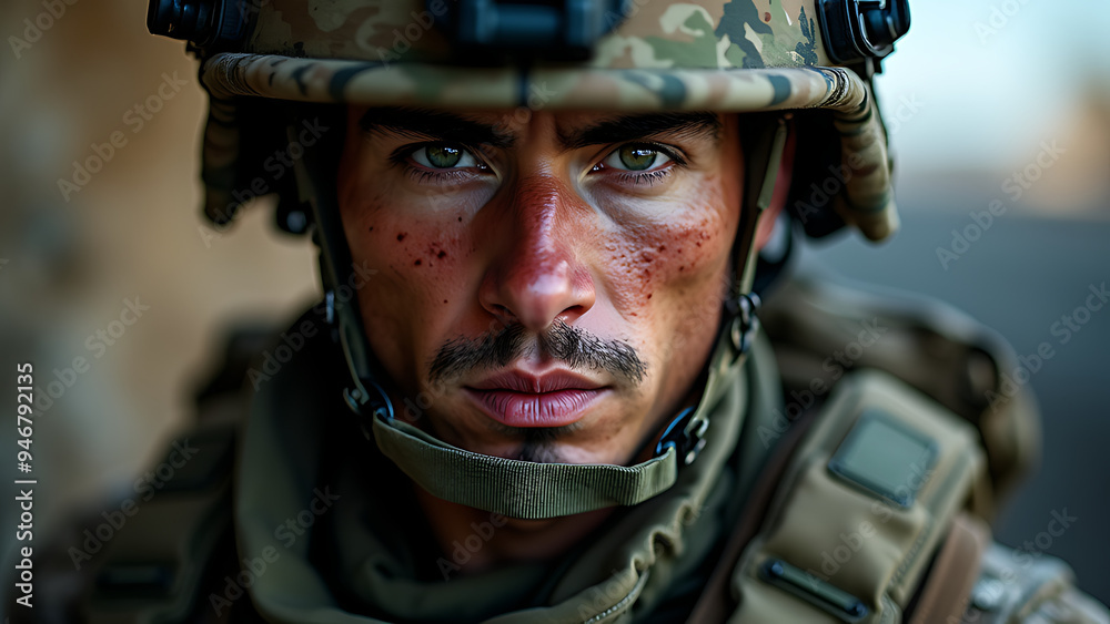 soldier fully equiped soldier fully equiped