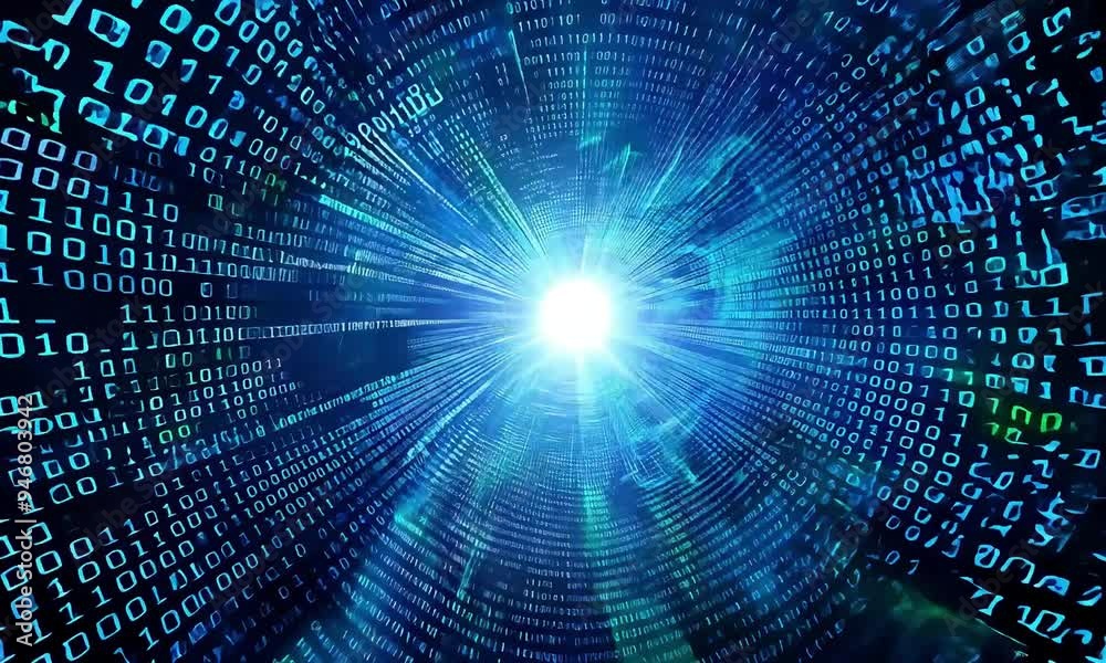 Digital Vortex A 4K Video Stock of Technological Whirlwind. Digital Vortex A 4K Video Stock of Technological Whirlwind.