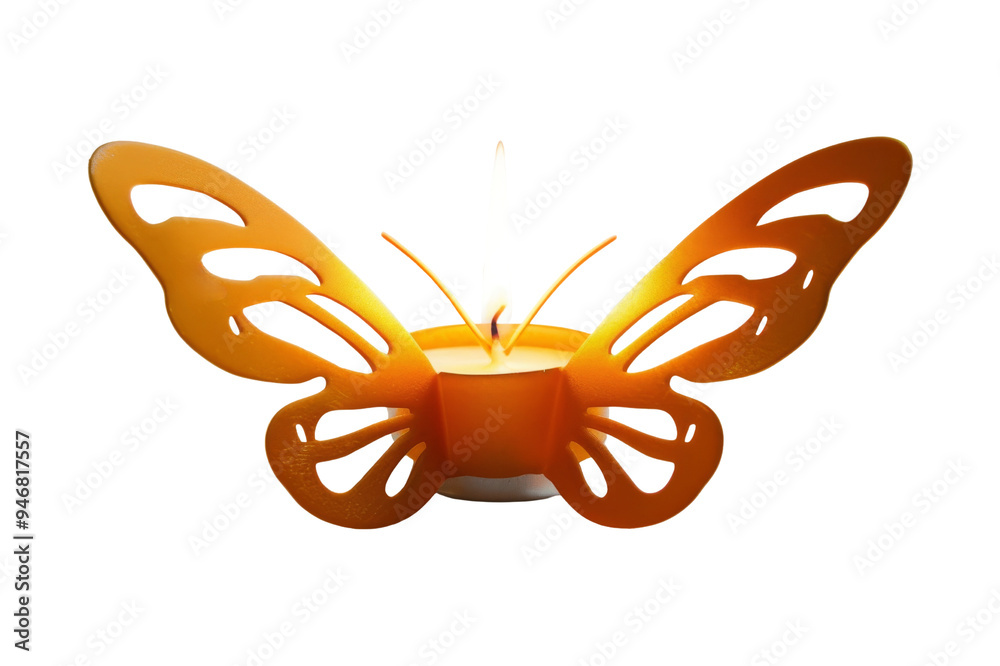 Obraz premium Butterfly Candle Holder