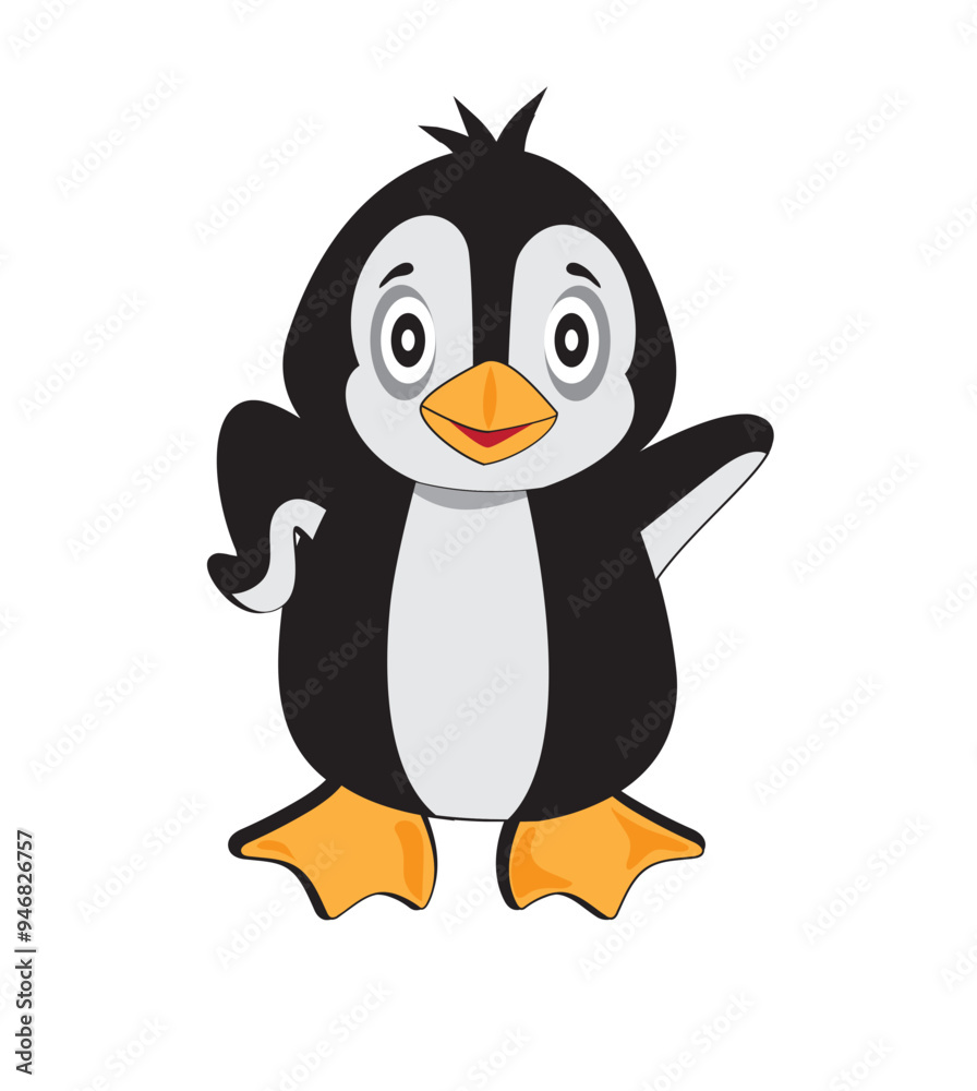 Obraz premium Cute Penguin