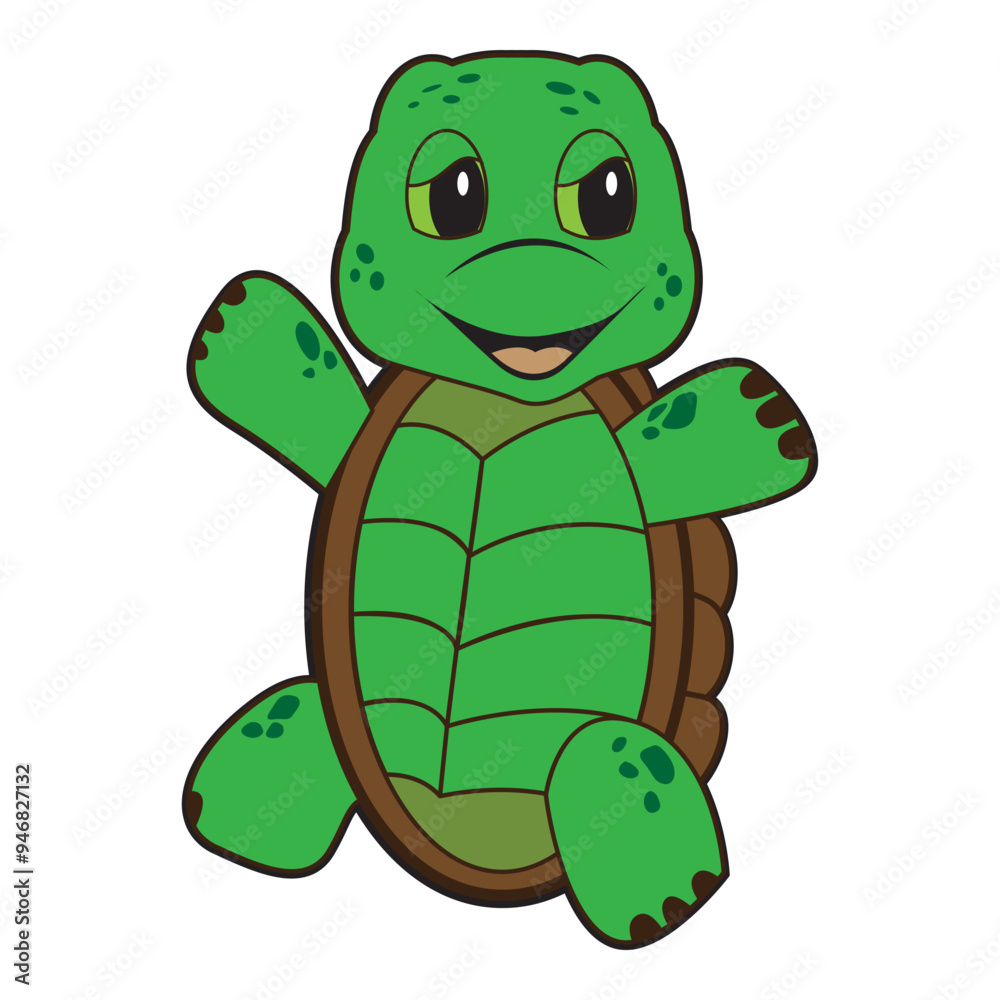 Fototapeta premium Cute Turtle