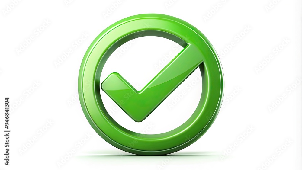 A green checkmark icon on a white background, symbolizing confirmation, validation, and authenticity, used to indicate verified information or successful login credentials processing. A green checkmark icon on a white background, symbolizing confirmation, validation, and authenticity, used to indicate verified information or successful login credentials processing.