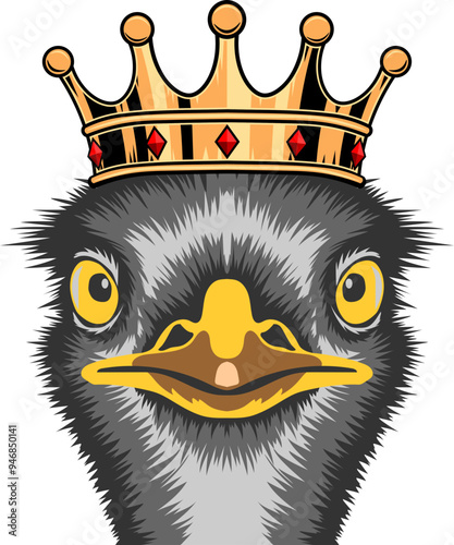 Emu Face Crown