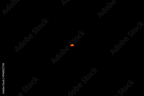 Sunset Over Mountains