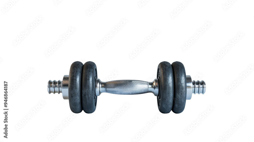 Pair of dumbell isolated on white background Pair of dumbell isolated on white background