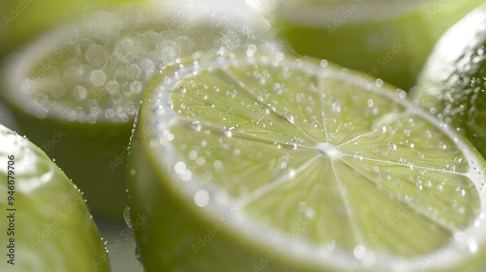 lemon close-up with a white background generative ai lemon close-up with a white background generative ai