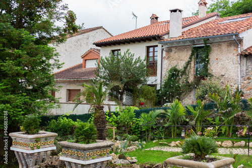 Tablou pe pânză Comillas, authentic village in Cantabria, Northern Spain