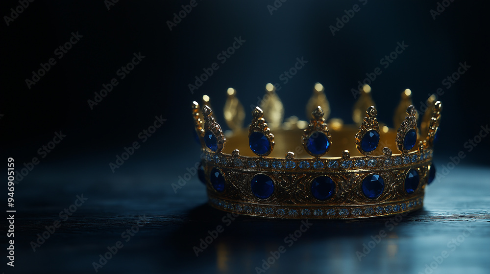 Crown, adorned with exquisite gems crafted from finest gold, symbolized pinnacle royalty and luxury, while the intricate jewellery showcased the grandeur fit for king, princess, member royal family. Crown, adorned with exquisite gems crafted from finest gold, symbolized pinnacle royalty and luxury, while the intricate jewellery showcased the grandeur fit for king, princess, member royal family.