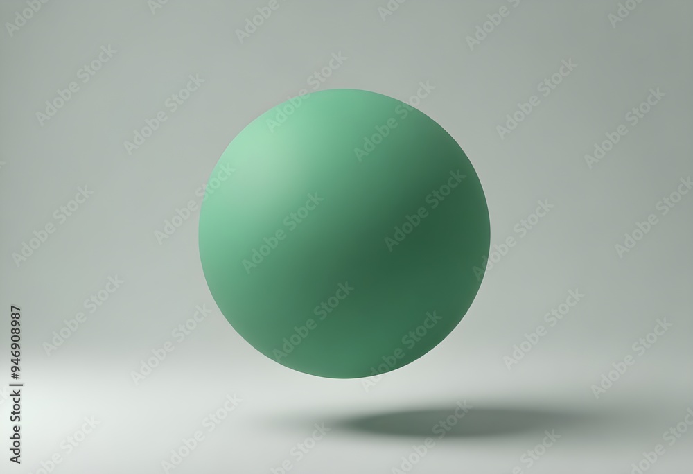 Green Sphere Round Ball Modern Background Bubble Banner Graphic Design