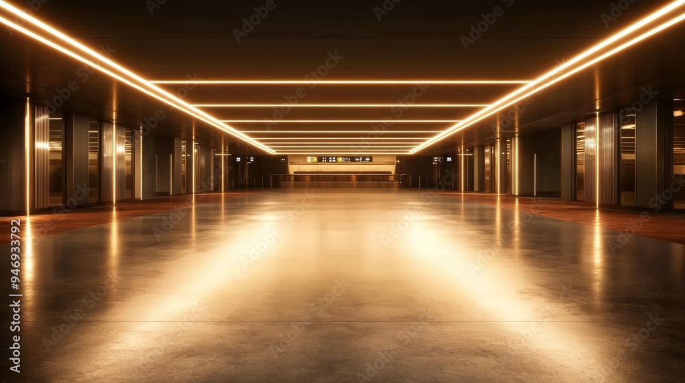First-class terminal baggage claim with deep red carpets, shimmering gold highlights, and sleek tech-infused design, captured in ultra-realistic 3D rendering with a luxurious ambiance First-class terminal baggage claim with deep red carpets, shimmering gold highlights, and sleek tech-infused design, captured in ultra-realistic 3D rendering with a luxurious ambiance