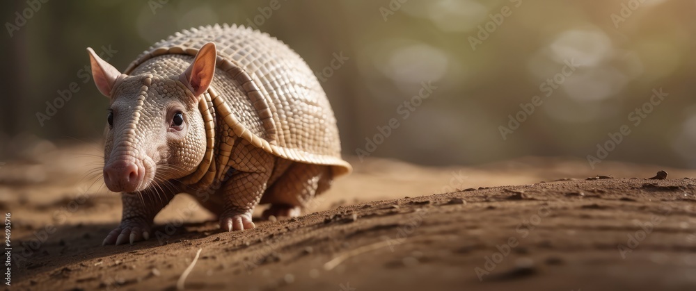 A Close-Up of an Armadillo Walking on the Ground A Close-Up of an Armadillo Walking on the Ground