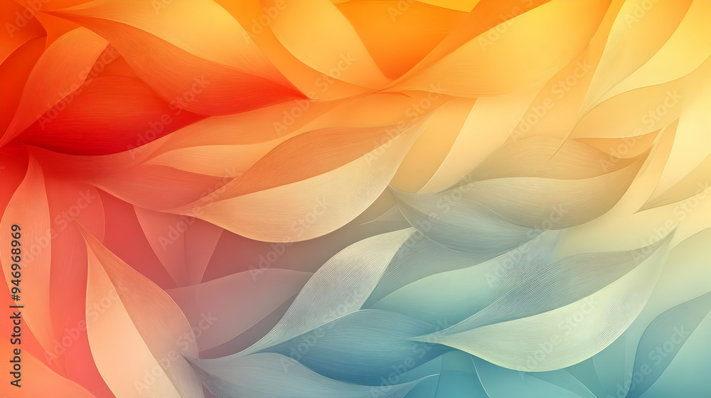 Abstract Colorful Wavy Background with Gradient and Texture Abstract Colorful Wavy Background with Gradient and Texture