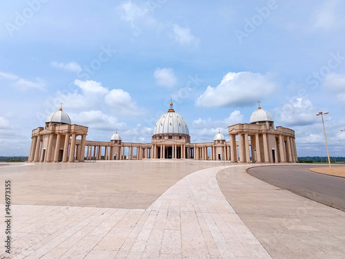 Basilica of Our Lady of Peace in Yamoussoukro, Ivory Coast photo