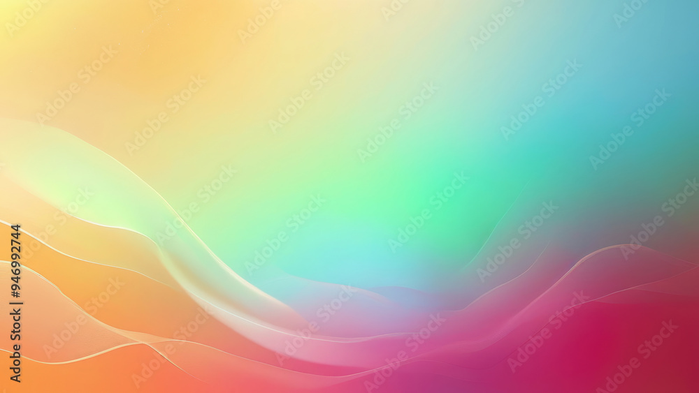 Warm Caramel Background with Soft Teal Touch Warm Caramel Background with Soft Teal Touch