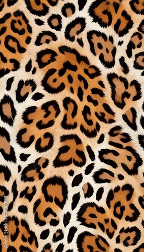 Leopard Animal Pattern Wild Cat Illustration Background Graphic Design