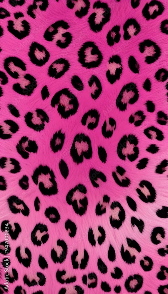 Pink Leopard Animal Pattern Wild Cat Illustration Background Graphic Design Pink Leopard Animal Pattern Wild Cat Illustration Background Graphic Design