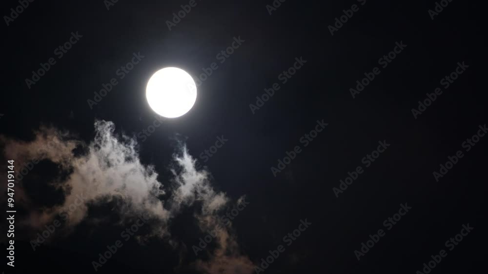 満月　バックムーン　Buck Moon  2024年7月21日