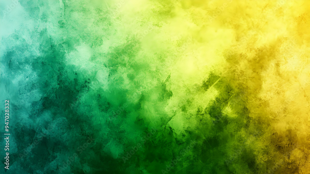 Abstract Green and Yellow Watercolor Background Abstract Green and Yellow Watercolor Background