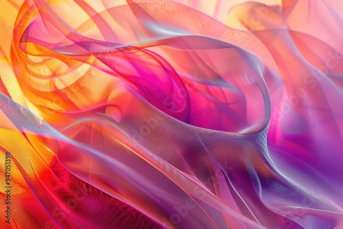 Wallpaper Mural A close-up shot of a vibrant and textured background Torontodigital.ca