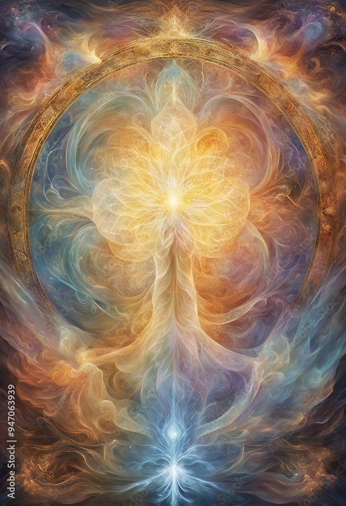 abstract fractal background abstract fractal background