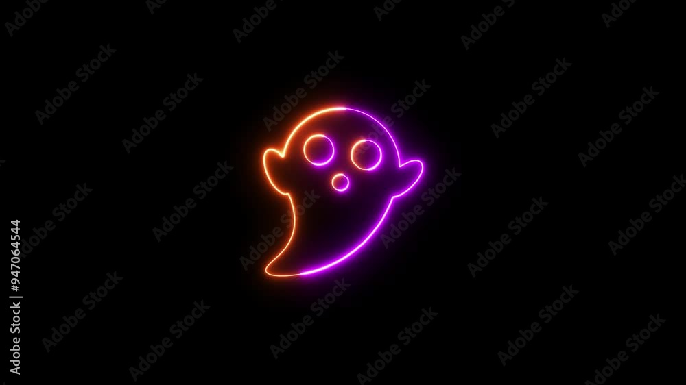 Halloween neon ghost animation, halloween neon ghost icon, scary neon ghost, glowing neon ghost animation. Halloween neon ghost animation, halloween neon ghost icon, scary neon ghost, glowing neon ghost animation.