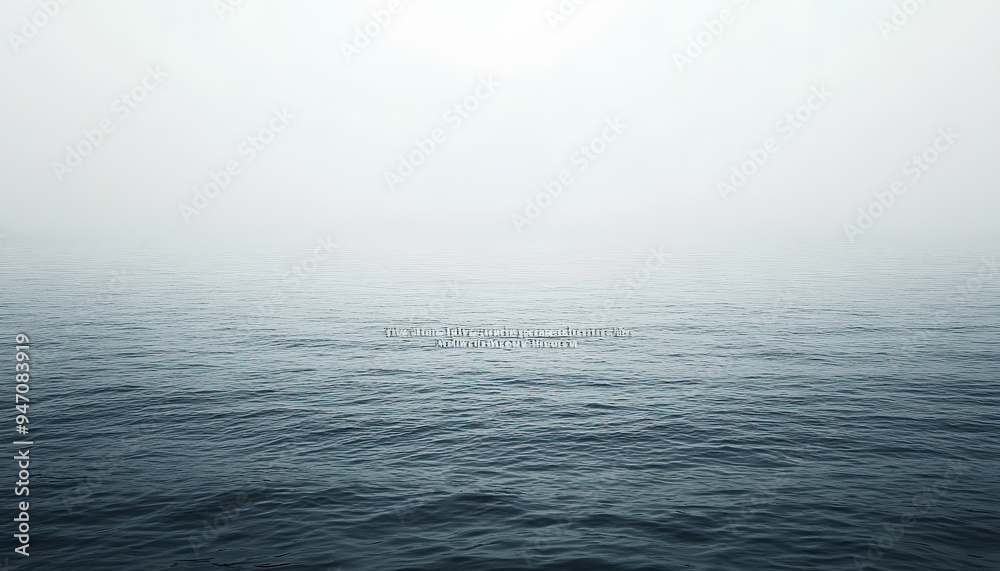 Obraz premium A short, inspirational quote or a single word in a clean, minimalist font, placed in the center of the wallpaper