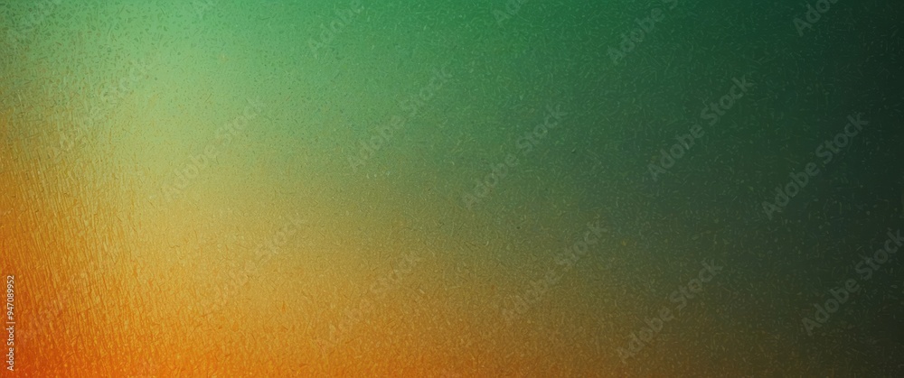 Abstract Gradient Background with Green and Orange Tones Abstract Gradient Background with Green and Orange Tones