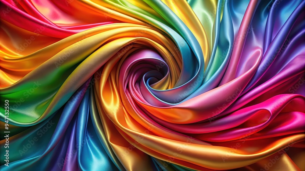 Abstract twist of colorful silk fabric background, , abstract, orange, yellow, violet, purple, silk, fabric, vertical, twist Abstract twist of colorful silk fabric background, , abstract, orange, yellow, violet, purple, silk, fabric, vertical, twist