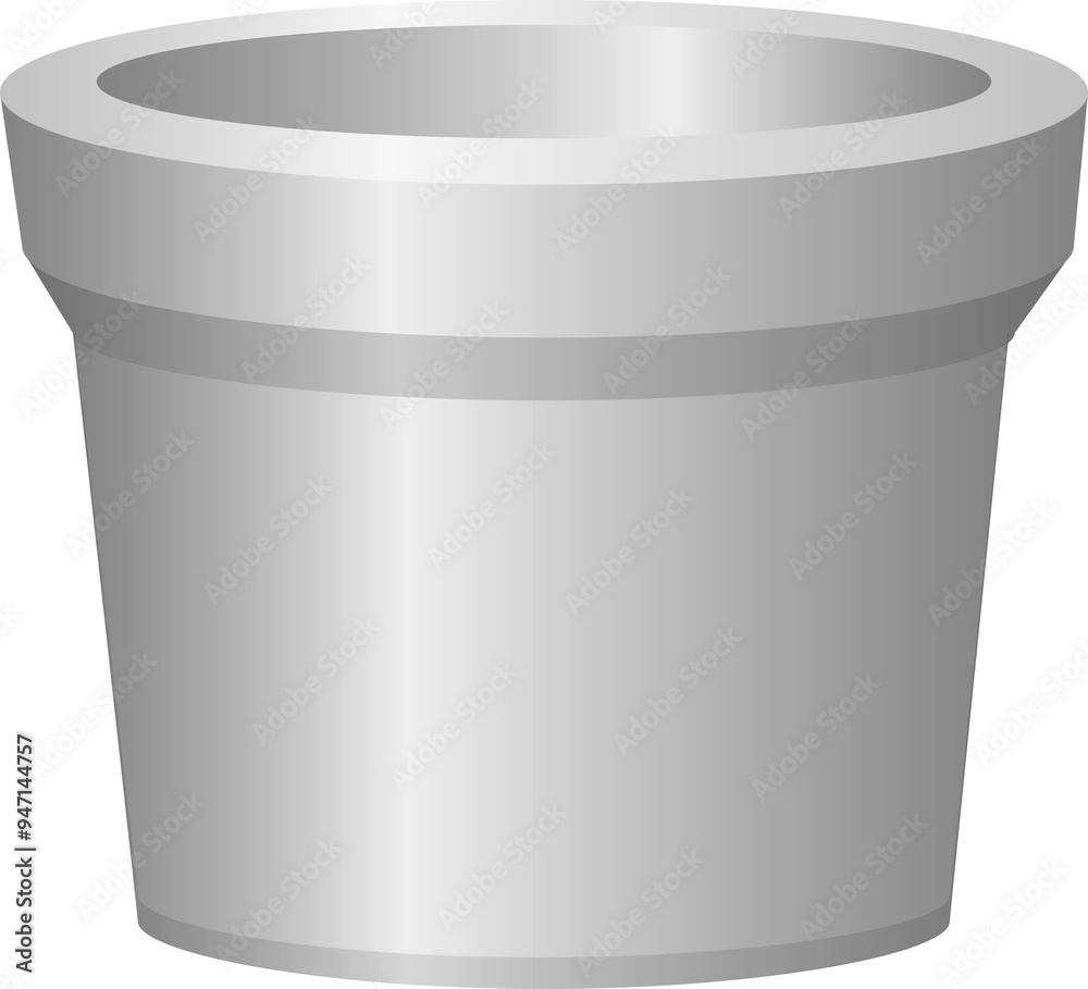 3D empty plant pot 3D empty plant pot
