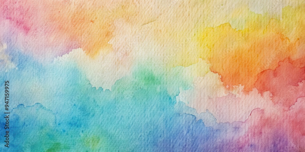 Obraz premium Watercolor paper texture background with a realistic pattern , watercolor, paper, texture, background, artistic, painting