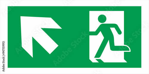 Emergency Escape Sign Symbols...