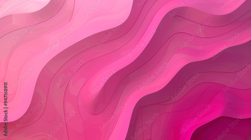 This abstract background features a vibrant pink gradient with smooth wavy patterns, offering a modern and trendy look ideal for various design projects This abstract background features a vibrant pink gradient with smooth wavy patterns, offering a modern and trendy look ideal for various design projects