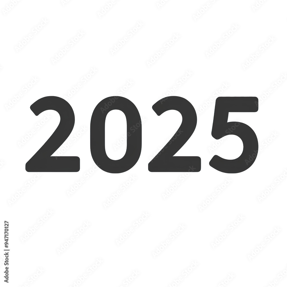 2025 Happy New Year logo
