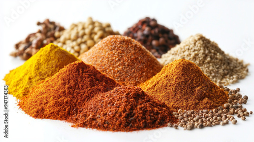 A close-up of various color...