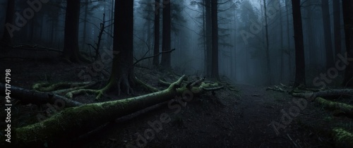 A Foggy Path Through a Dense, Dark Forest