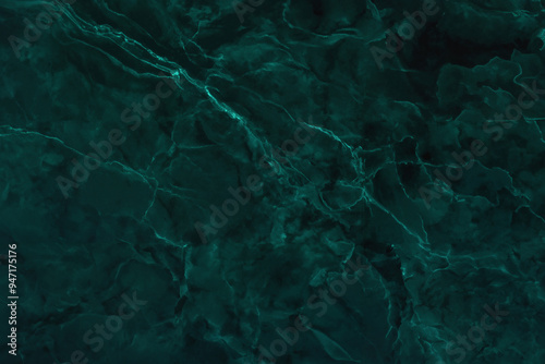 High-Resolution Dark Green Marble Texture, Top View of Luxury Stone Tiles with Seamless Glitter Finish