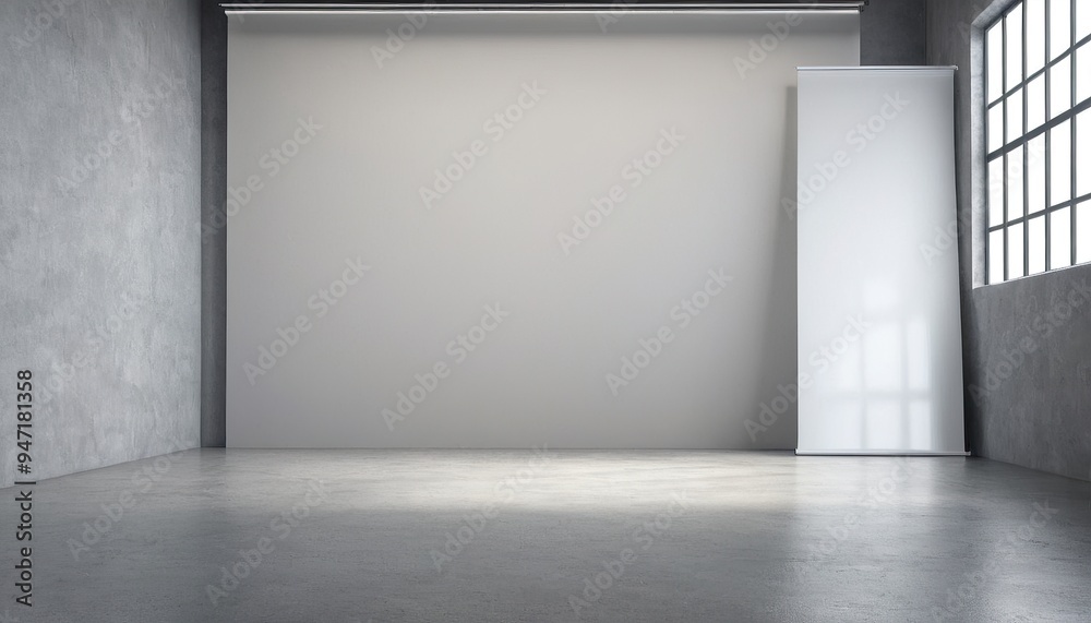 Modern and empty room 10