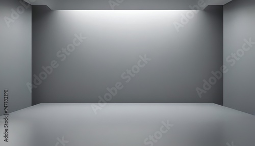 Abstract smooth empty grey studio well use as background business report digital website template 25